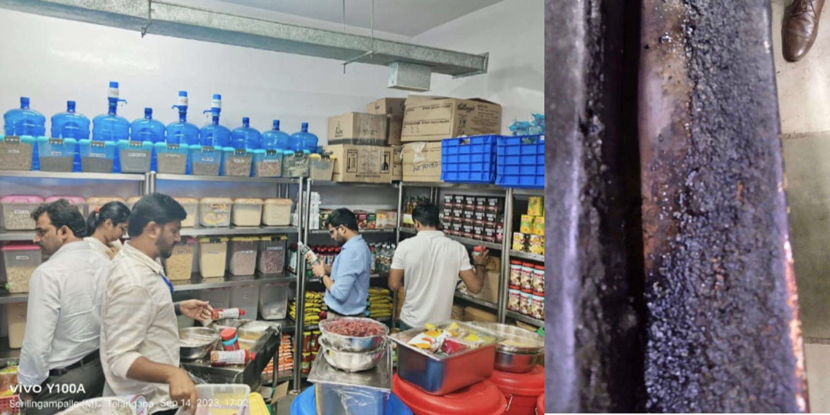 The Food Safety officers conducted the inspection on 15 September. (Supplied)