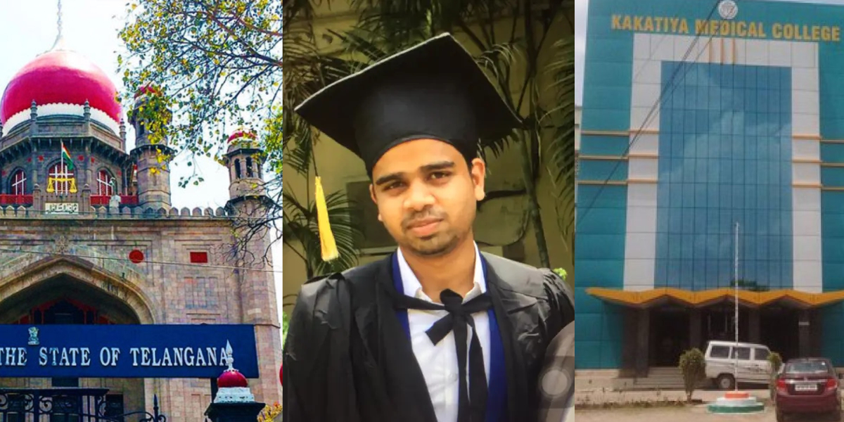 Dr Preethi suicide case Kakatiya Medical College principal faces contempt of court petition for denying Dr Saiff to join back