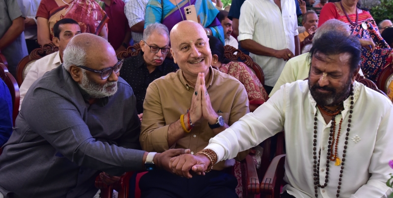 MM keeravani anupam kher mohan babu