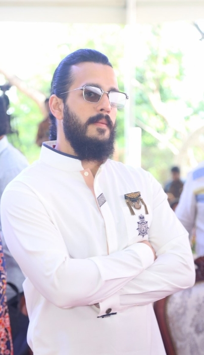 Akhil Akkineni at Annapurna Studios. (X)