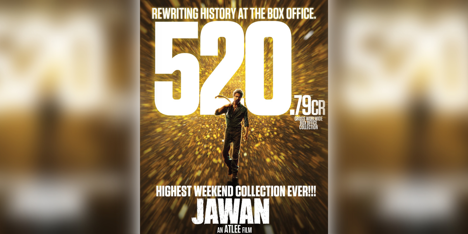 'Jawan' crosses ₹500 crore mark