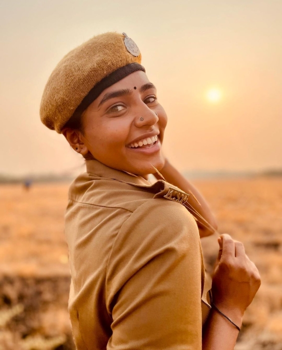 Sapthami Gowda as Leela in Kantara