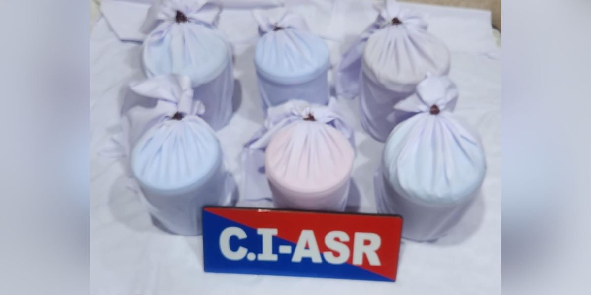 The drug packets seized by police. (Supplied) Faridkot Jail drug