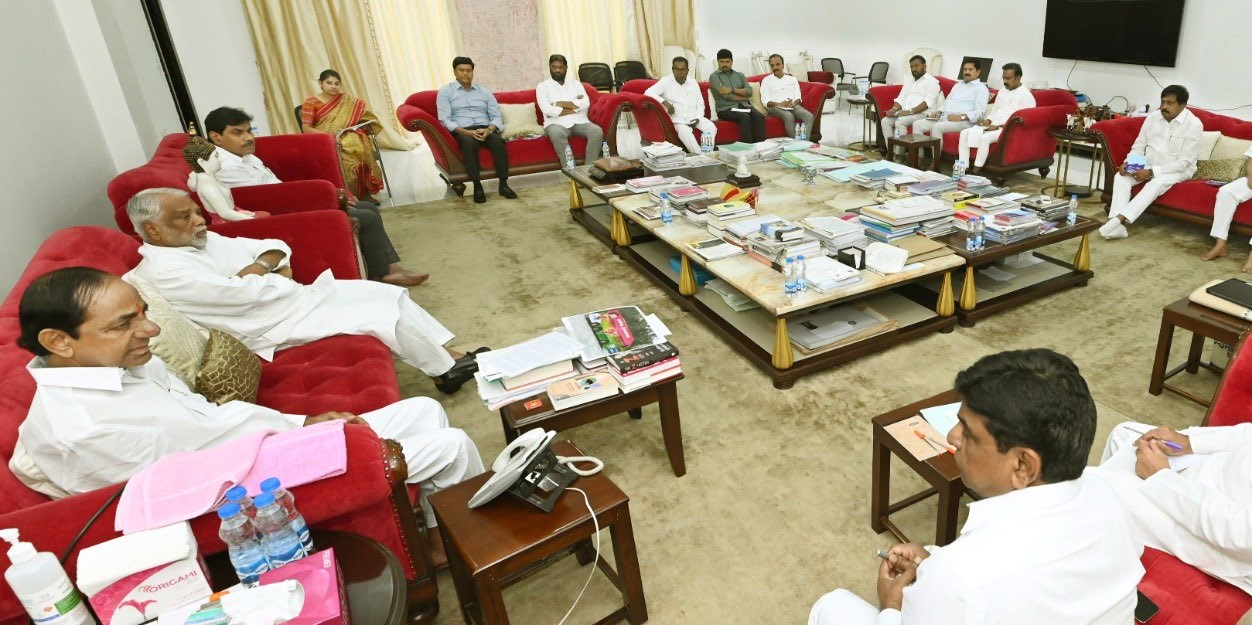 The meeting of the BRS Parliamentary Party. (X) BRS Women reservation Parliament