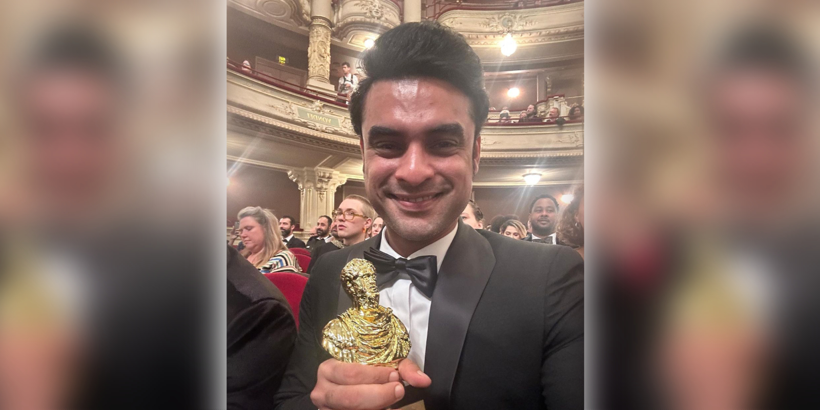 Tovino Thomas with the Best Asian actor Septimus Awards 2023 Tovino Thomas with the Best Asian actor Septimus Awards 2023