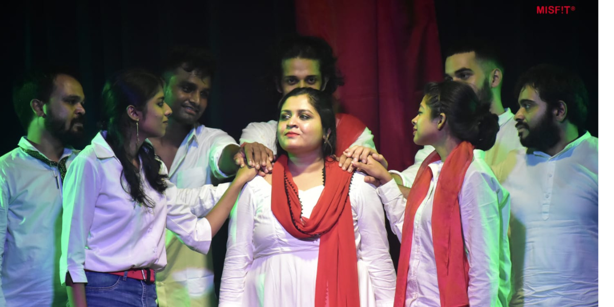 A still from one of the earlier shows of Connectologues (supplied)