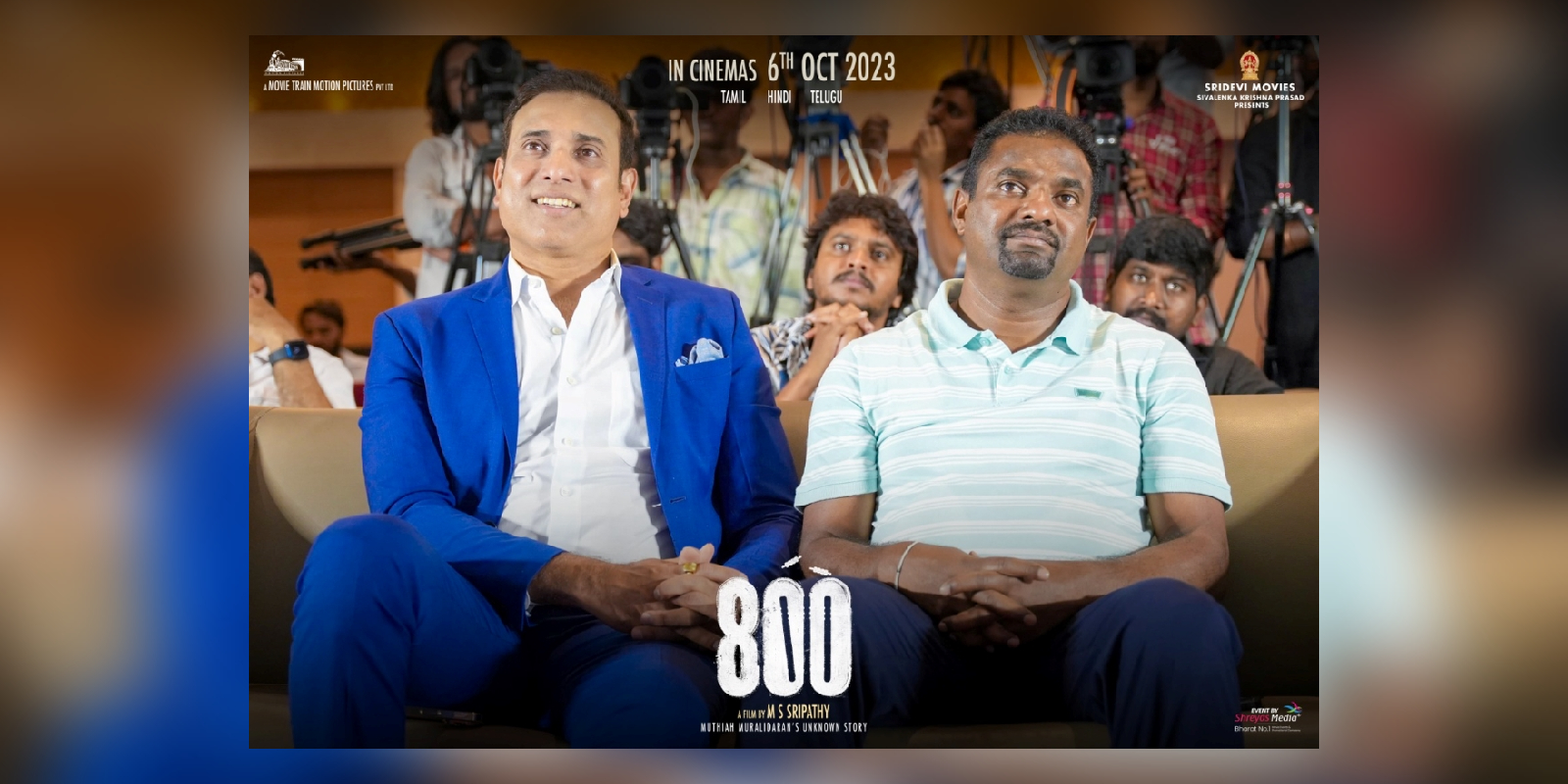VVS Laxman Muthaiah Muralidaran 800