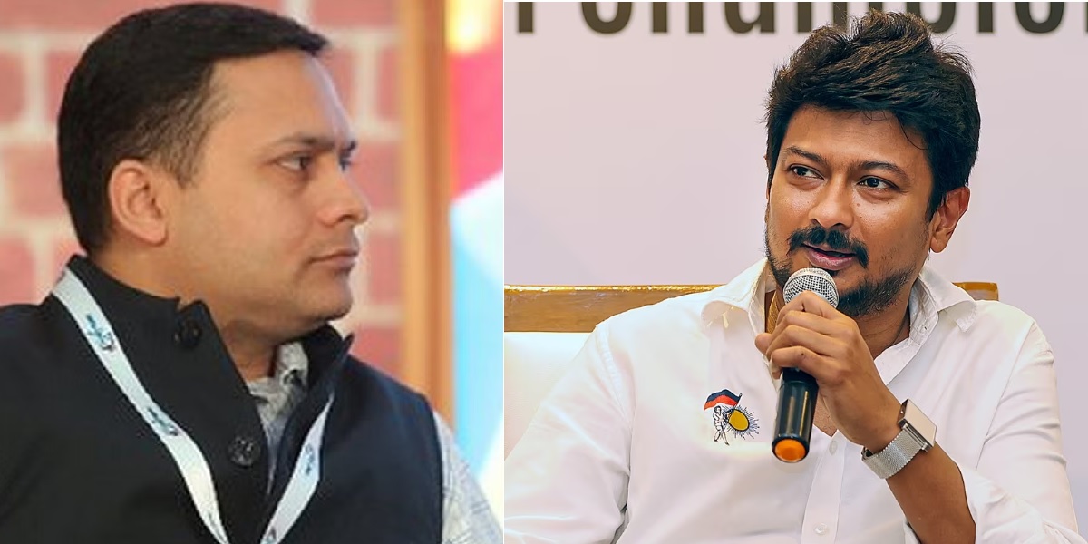 amit udhay banner Sources from the Madurai City police said that the complaint was sent for legal opinion and necessary action will be taken. (X)