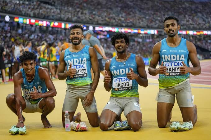 From ticket collector to Asian record in World Championships Indian 4×400 metres runner Rajesh Ramesh eyes gold at Asian Games Rajesh Ramesh 4*400 metres