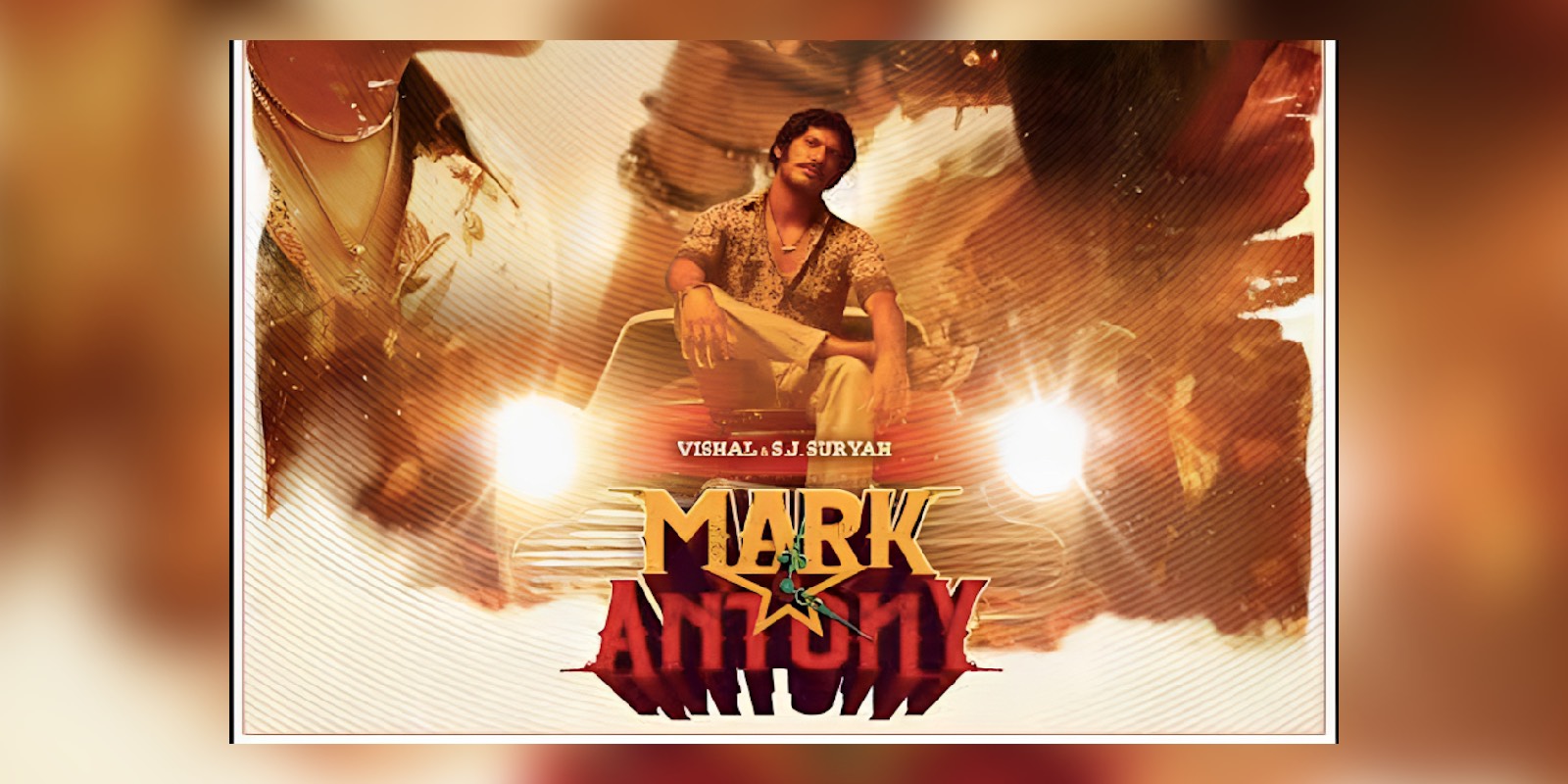 Actor Vishal in Mark Antony Actor Vishal in Mark Antony