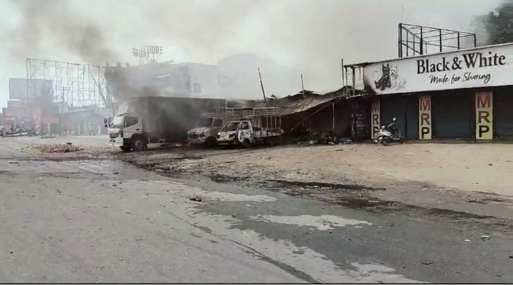 Attibele Fire A total of 16 people were killed in a fire accident at a firecrackers godown in Attibele. (Supplied)