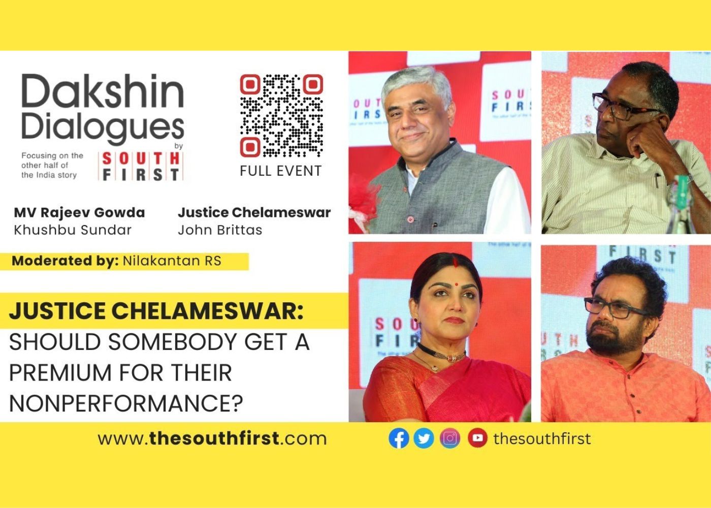 Delimitation panel Dakshin Dialogues 2023