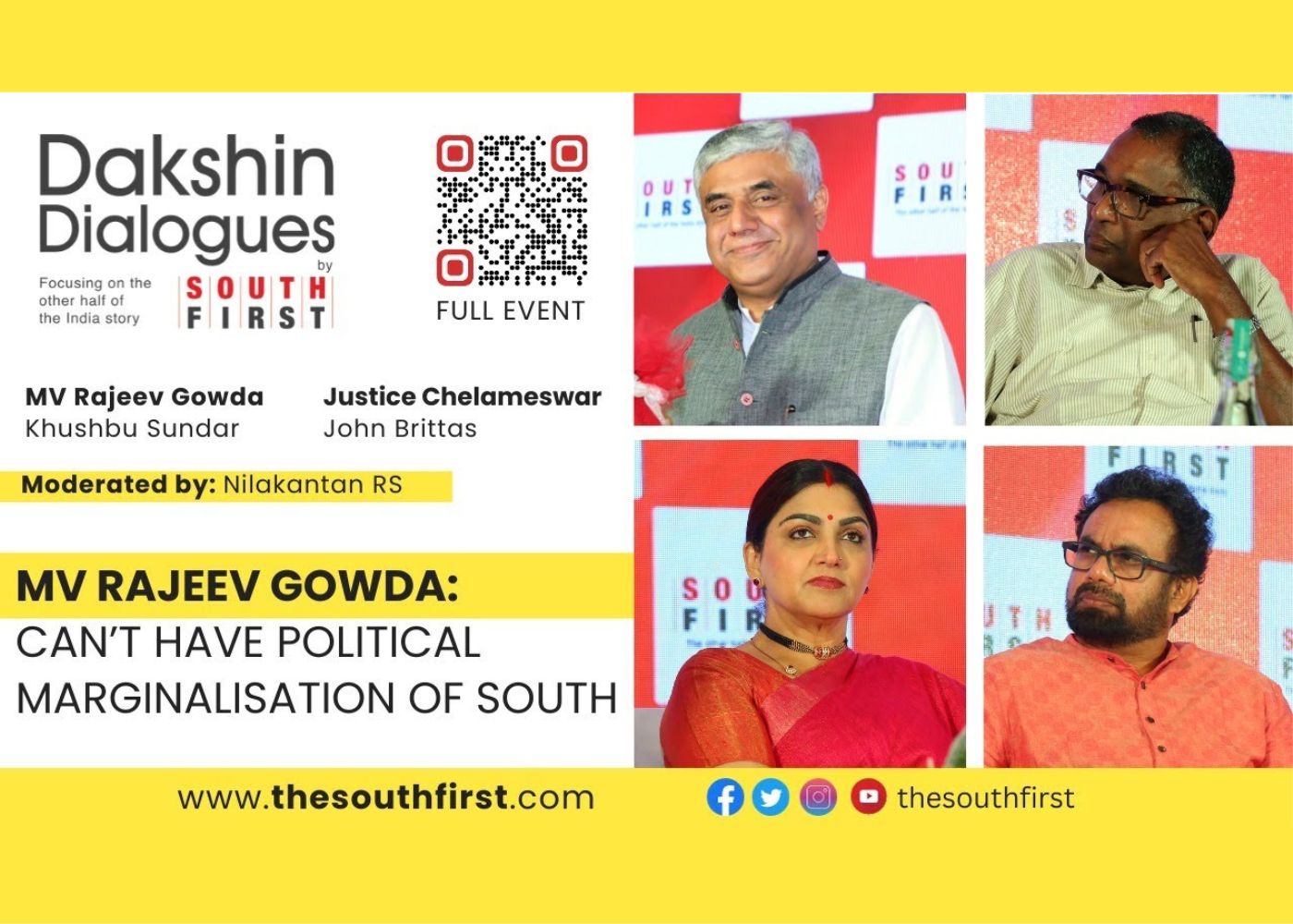 Delimitation panel Dakshin Dialogues 2023