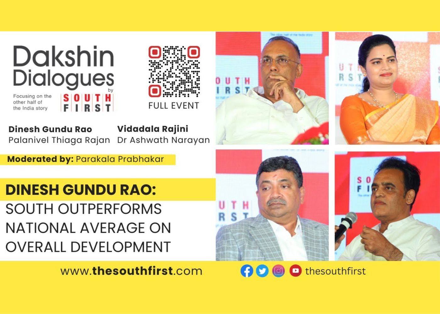 Dinesh Gundu Rao Dakshin Dialogues