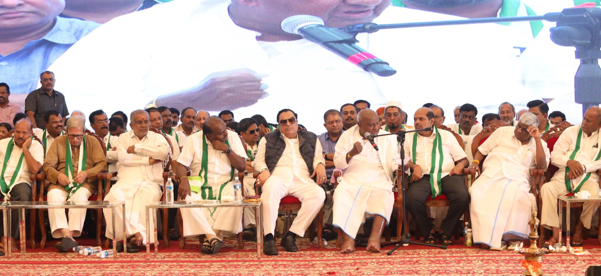 Ibrahim CM JDS - BJP alliance Lok Sabha elections Kumaraswamy CM Ibrahim