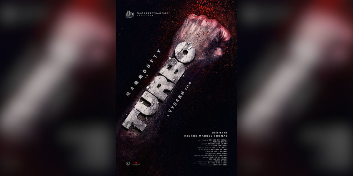 Poster of Turbo. (Facebook) Mammootty Turbo