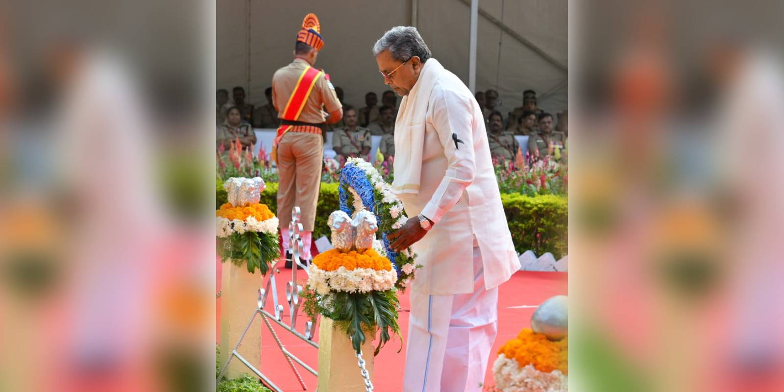 Siddaramaiah pays tributes to martyred policemen