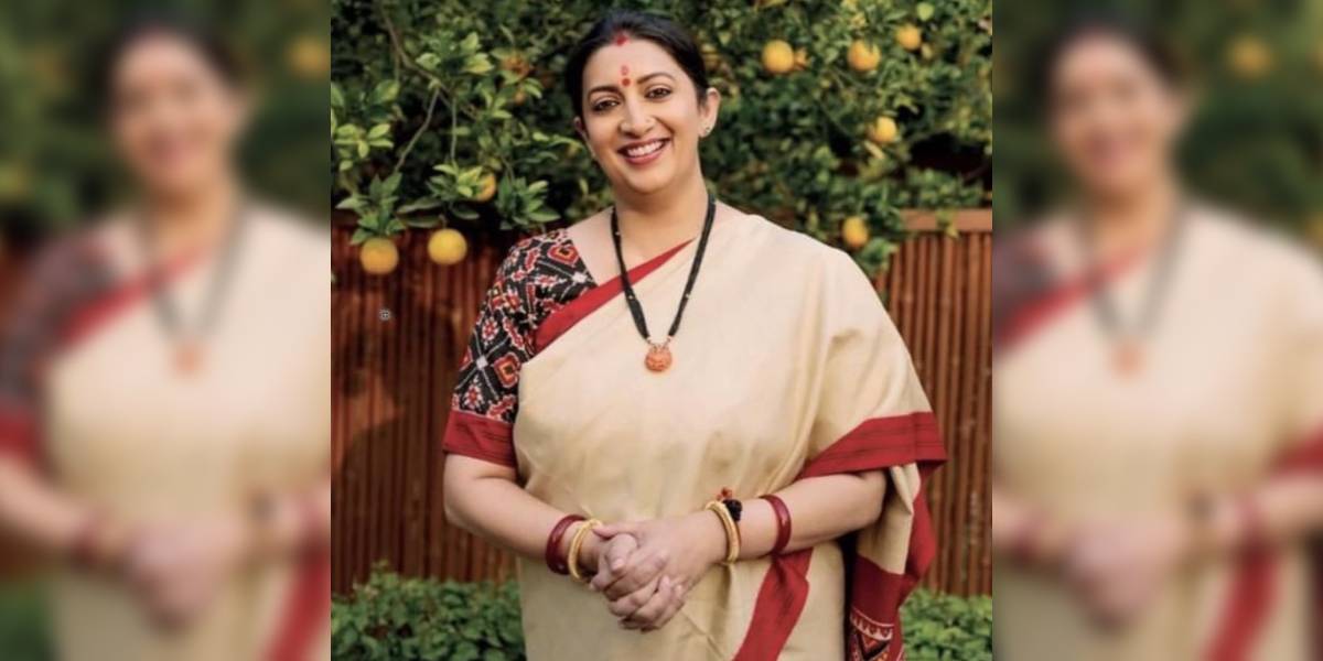 Smriti Irani Union Minister Smriti Irani said women are not 'handicapped' during periods, do not need menstural leave.