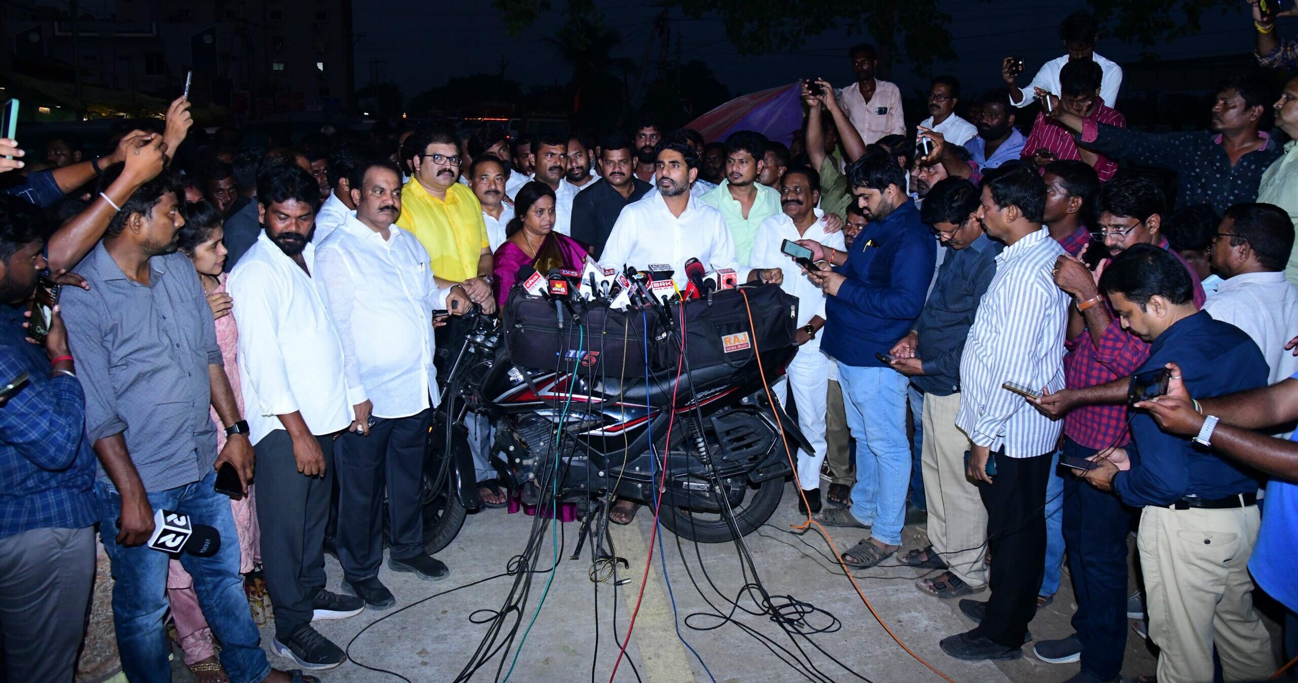 Nara Lokesh CID questioning