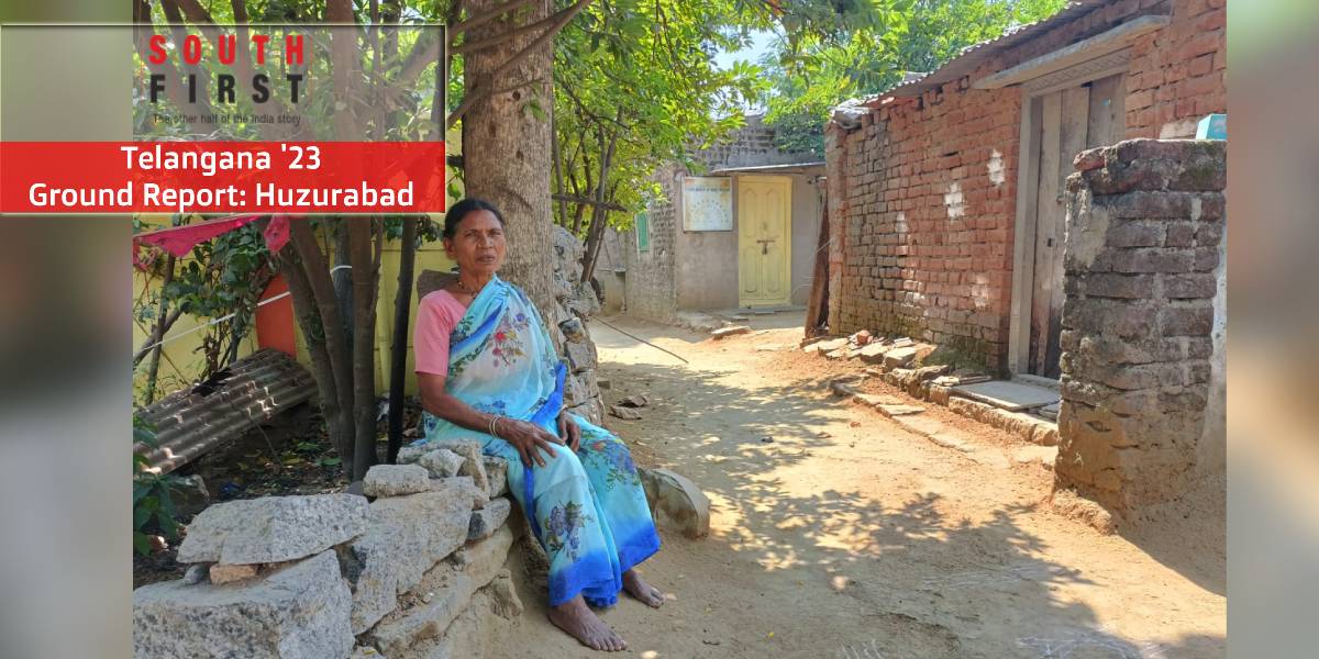 Telangana Ground Report Huzurabad For women like Sumakka in the Huzurabad constituency, the challenges they face daily require greater importance than the political debates of their male counterparts. (Sumit Jha/South First)