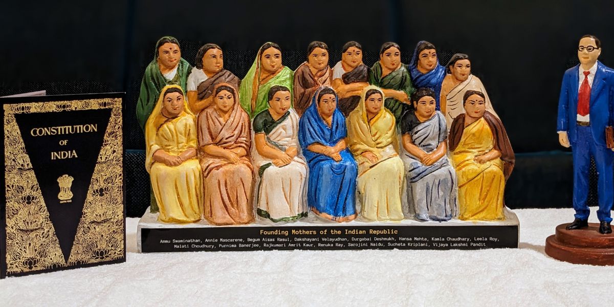 Untitled design (2) Celebrating Gombe Habba with a doll display on the theme of constitutional values. (Supplied)