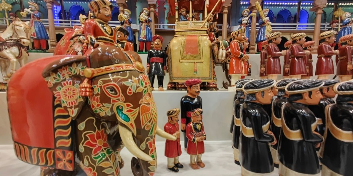 Jumbo Sawari Procession display at the Kaladevi Doll Museum. (Supplied) Jumbo Sawari Procession display at the Kaladevi Doll Museum. (Supplied)