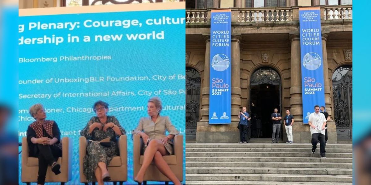 UnboxingBLR represented Bengaluru at the WCCF conference. (Instagram)