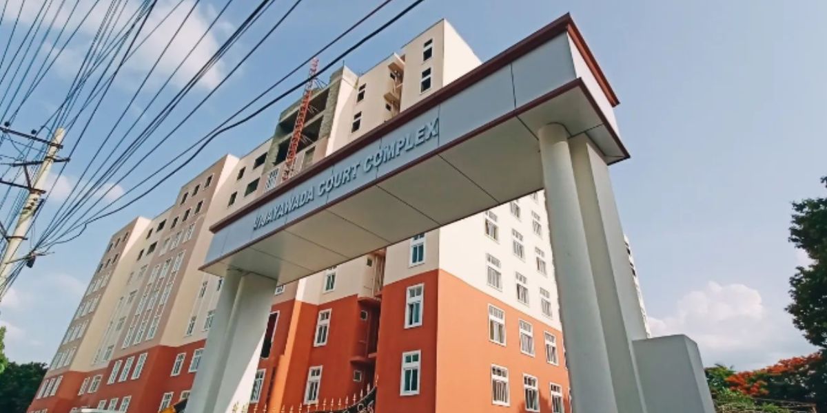 VIjayawada court complex, where the ACB Court is located. Naidu ACB Court letter