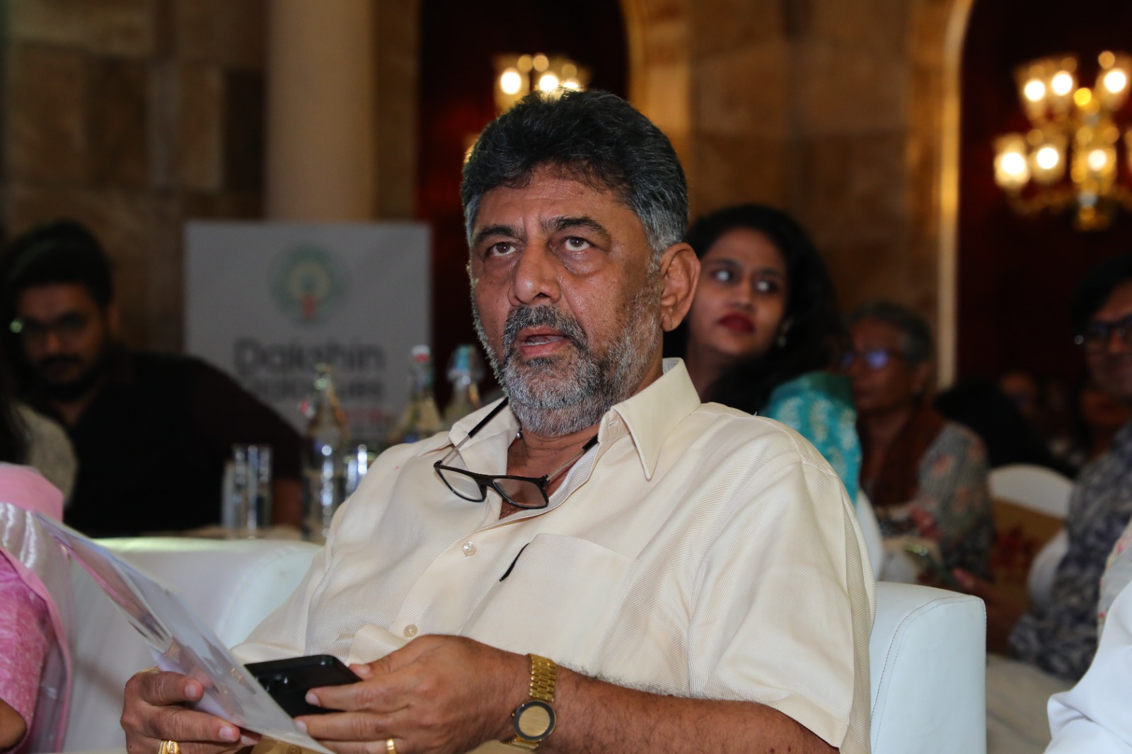 DK Shivakumar at the Dakshin Dialogue 2023