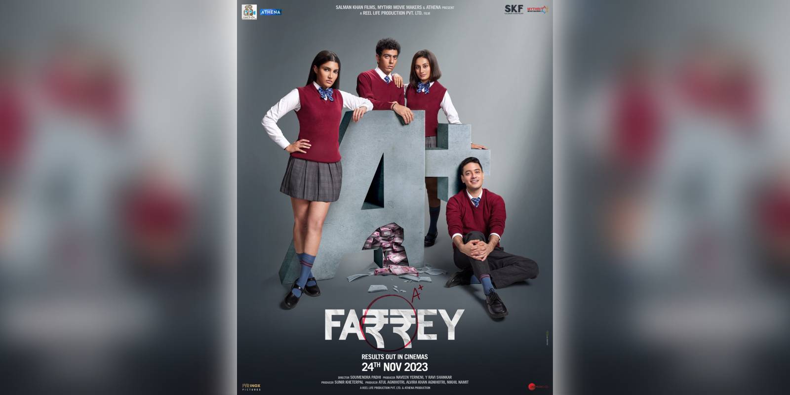 A poster of the film Farrey A poster of the film Farrey