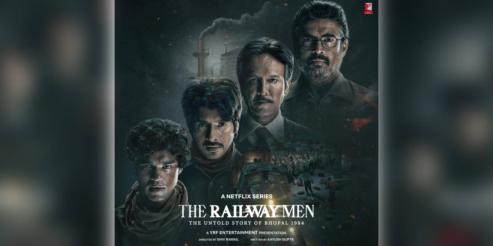 A poster of the web series The Railway Men A poster of the web series The Railway Men