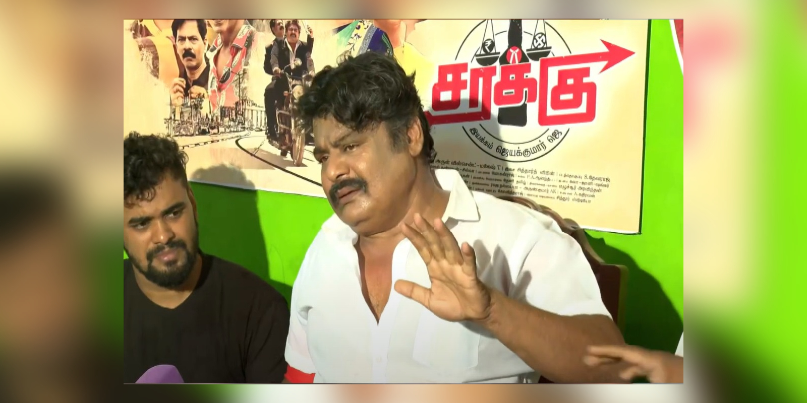 Actor Mansoor Ali Khan press meet Actor Mansoor Ali Khan press meet