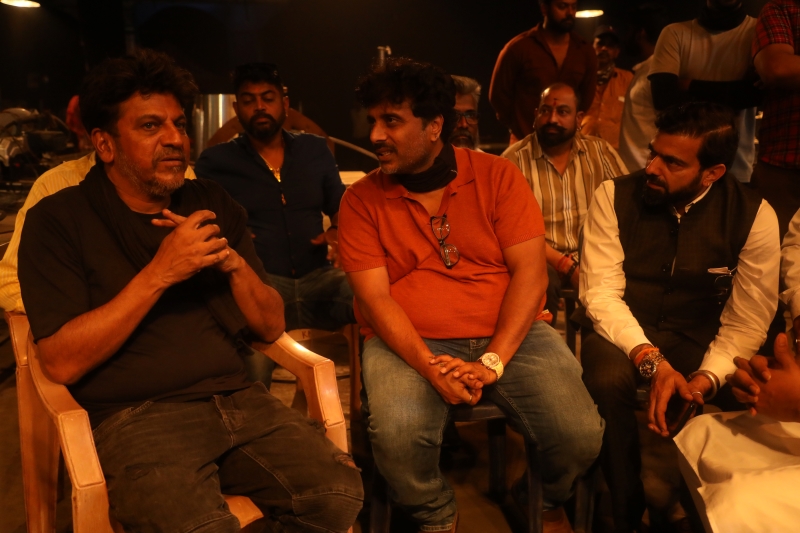working still from kannada film Ghost