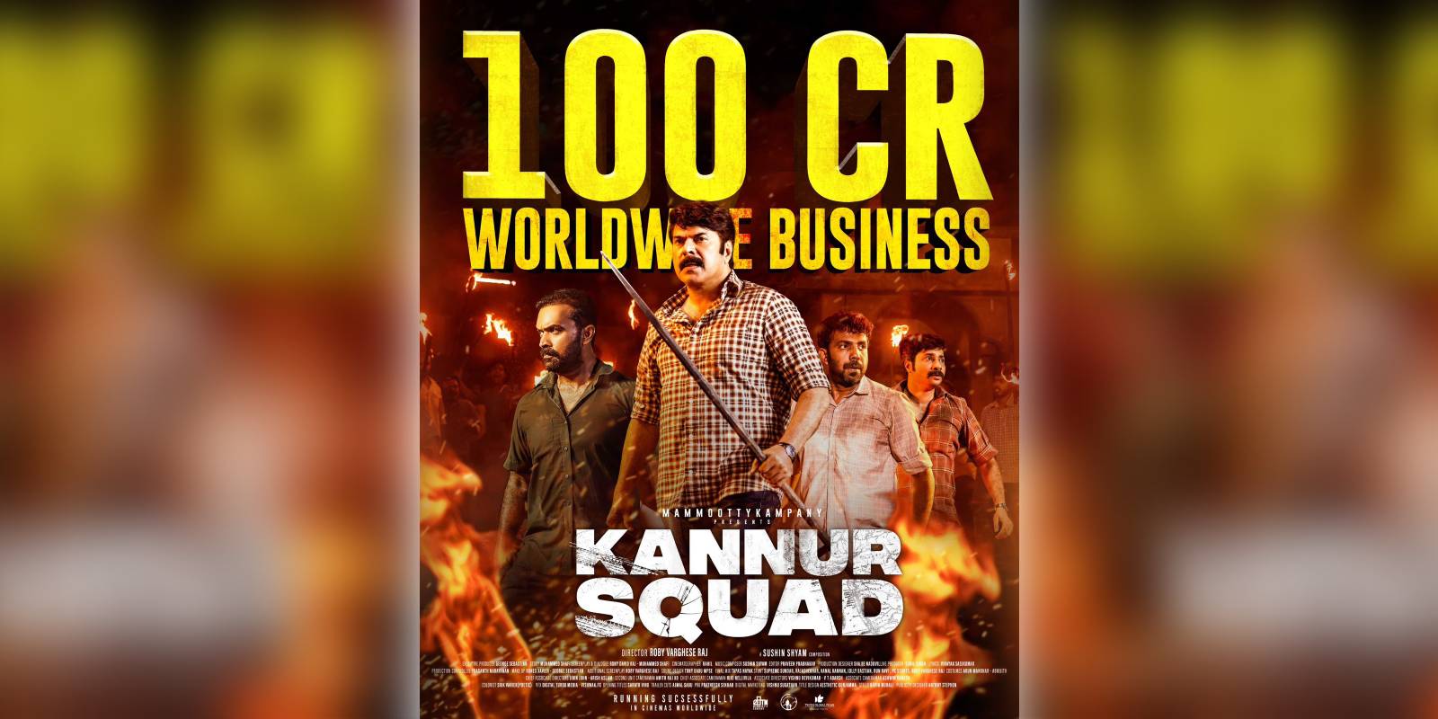 Kannur Squad collects ₹100 crore globally Kannur Squad collects ₹100 crore globally