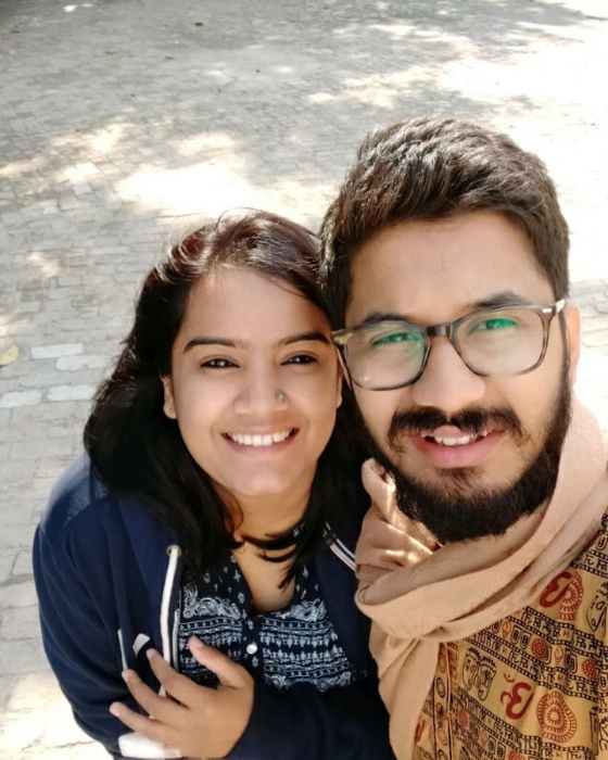 Music composer Vasuki Vaibhav and theatre artist Brunda