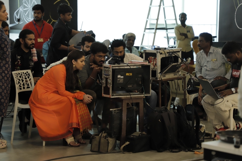 Nayanatara behind the camera