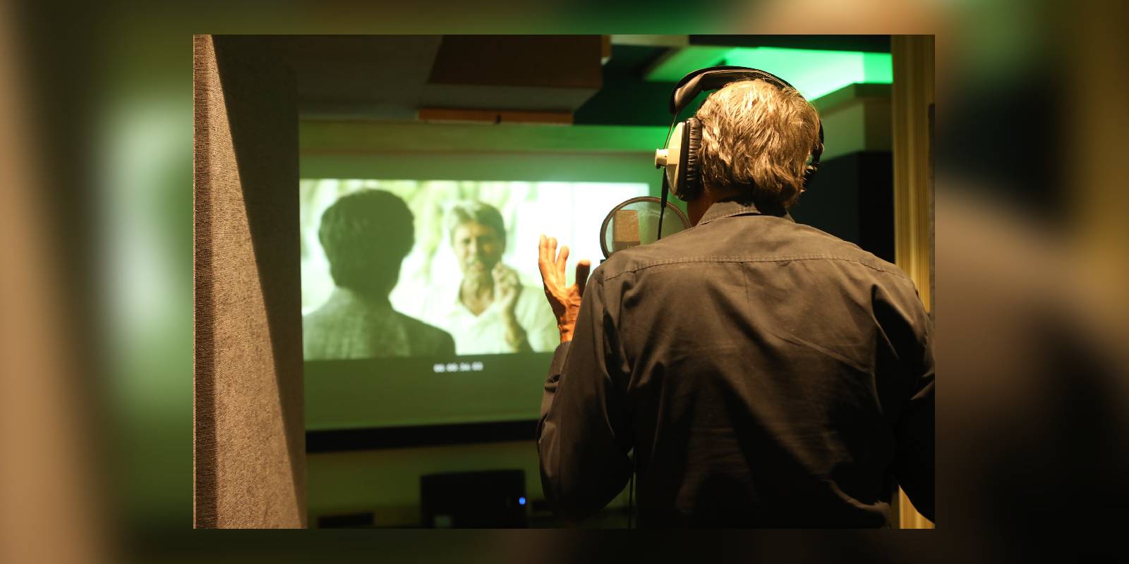 Kapil Dev dubs for Lal Salaam Kapil Dev dubs for Lal Salaam