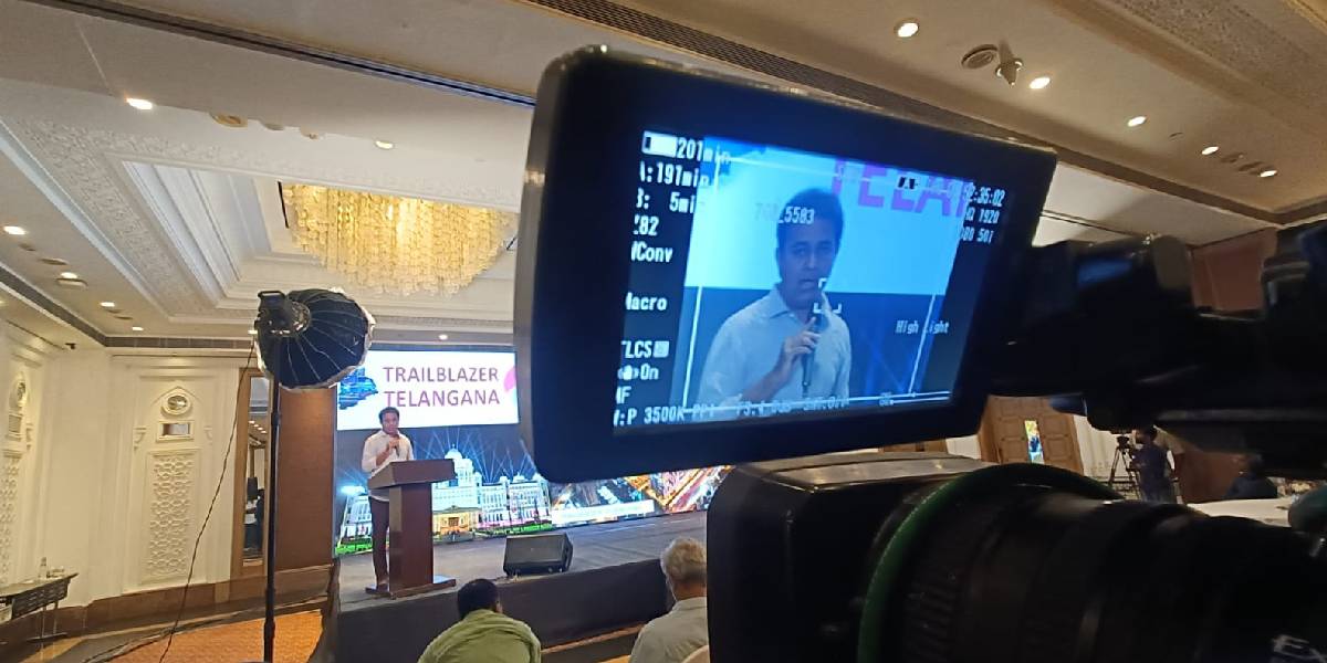 KTR presents state’s achievements in ‘Trailblazer Telangana’ to seek a third term for BRS