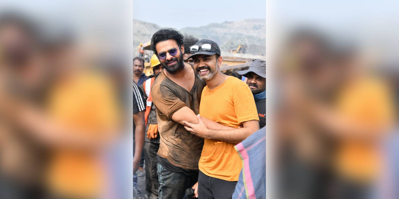 Prabhas and Prashanth Neel Prabhas and Prashanth Neel