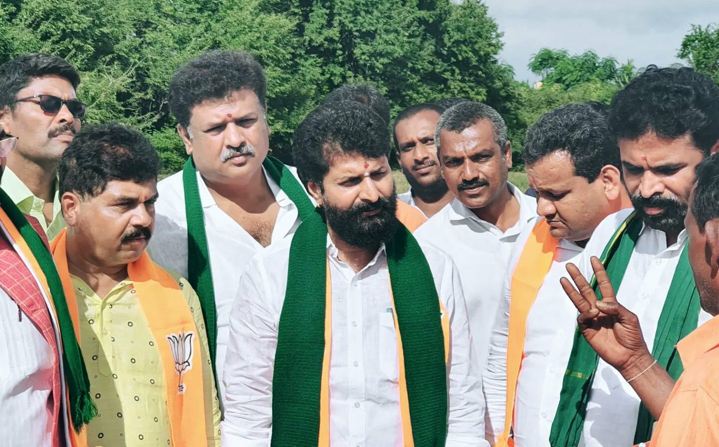 Senior Karnataka BJP leader and ex-MLA CT Ravi. CT Ravi on Vijayendra