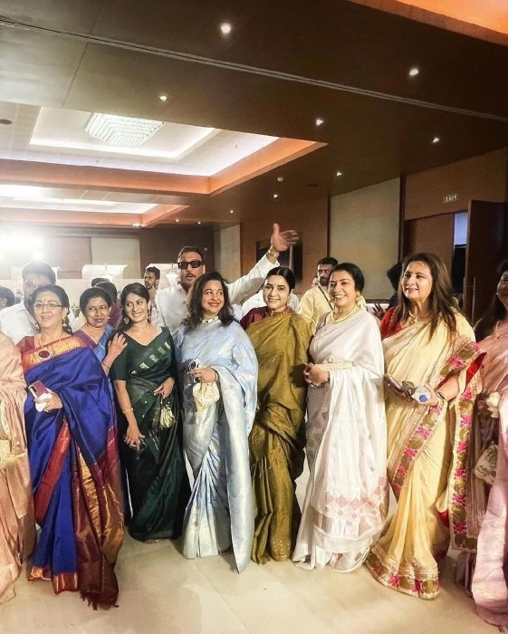 Several celebrities including top stars from across film industries attended the wedding