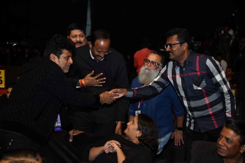Shiva rajkumar at the auction event
