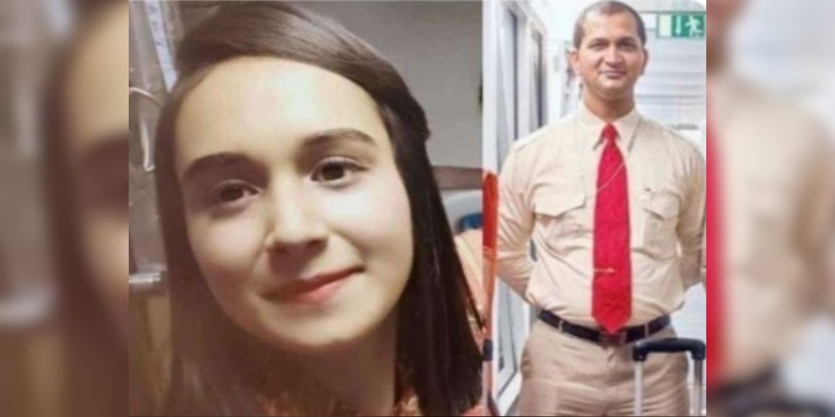 Victim Aynaz and accused Praveen Arun Chougule.
