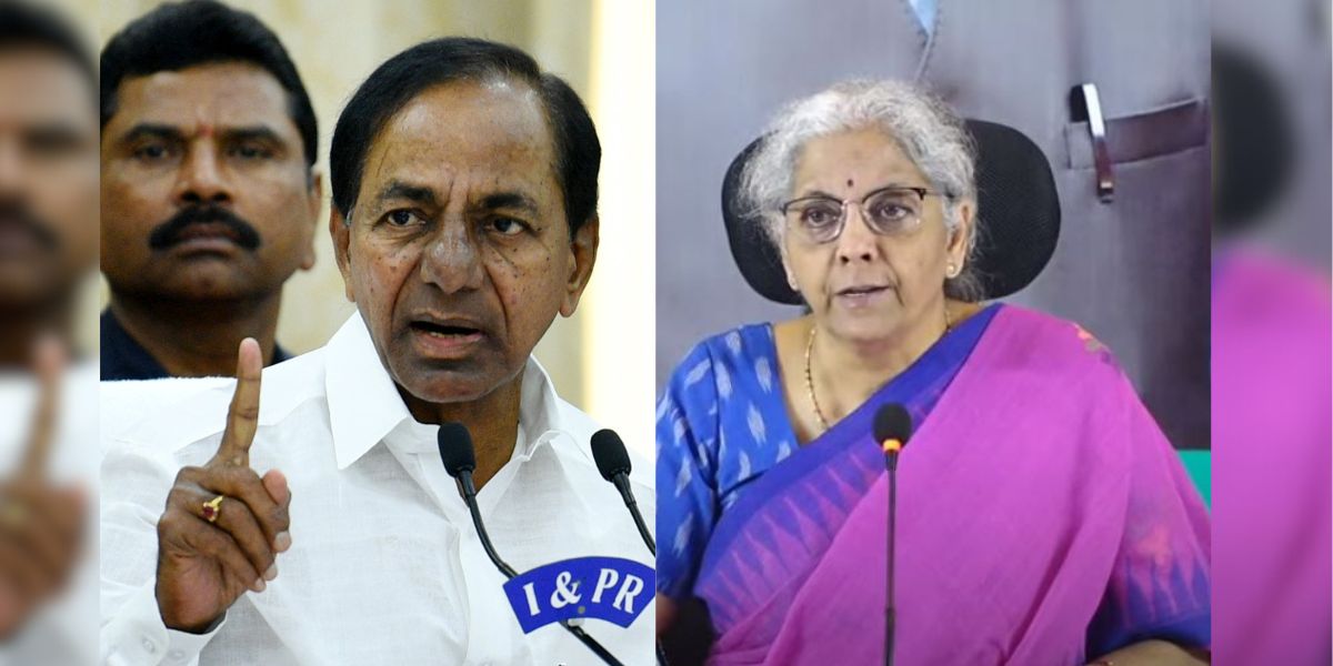 Untitled design (7) BRS chief KCR Vs Union Finance Minister Nirmala Sitharaman (Supplied)