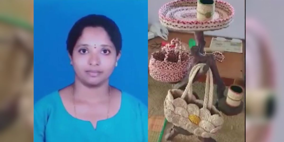 Hailing from Ummattur, Chamarajanagar, Varsha, an MTech graduate, started Akruthi Eco-Friendly Enterprises. (Twitter)