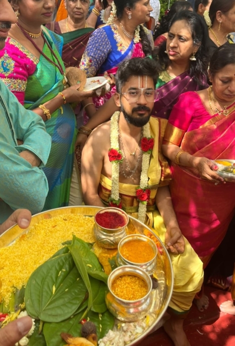 Vasuki Vaibhav wedding rituals Brunda