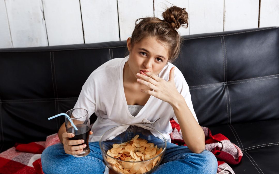 emotinal eat Emotional eating is eating as a way to suppress or soothe negative emotions, such as stress, anger, fear, boredom, sadness and loneliness. (Wikimedia Commons)