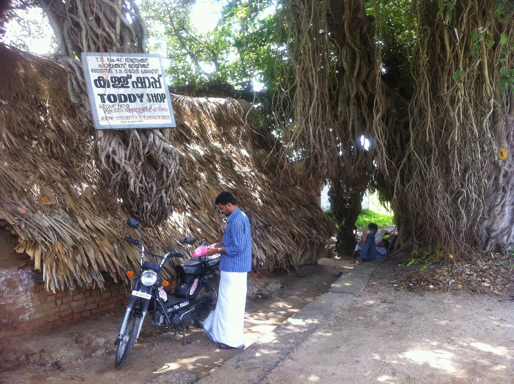A traditional toddy shop at Thasrak in Palakkad. Photo: K A Shaji A traditional toddy shop at Thasrak in Palakkad. Photo: K A Shaji