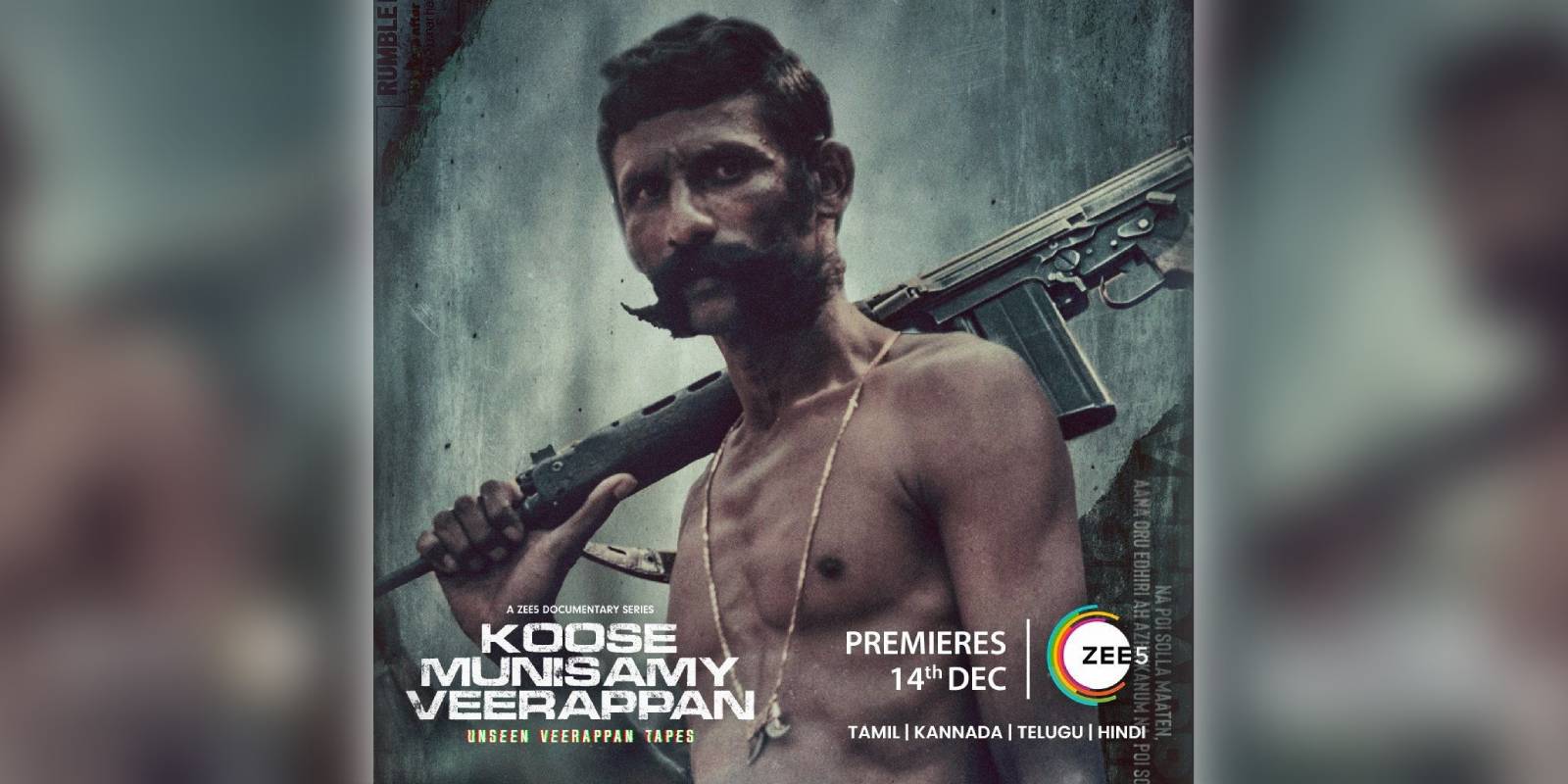 Koose Munisamy Veerappan web series zee5