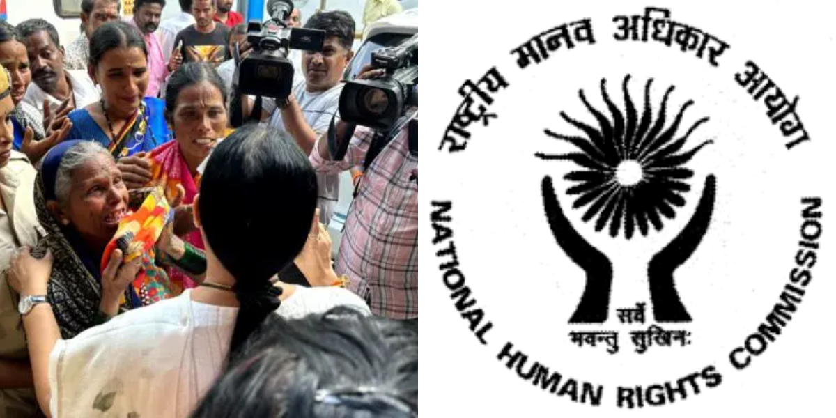 NHRC The National Human Rights Commission takes suo motu cognisance of the incident in a Belagavi village.